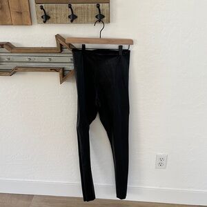 Commando faux leather stretchy Black Leggings